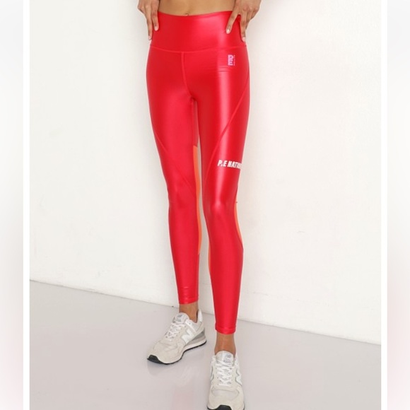 NEW PE NATION Phoenix Legging Knock Out Pink Sizes Medium and Large - Picture 3 of 9